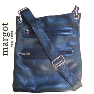 Moto Style Unisex Crossbody Bag by Margot New York.